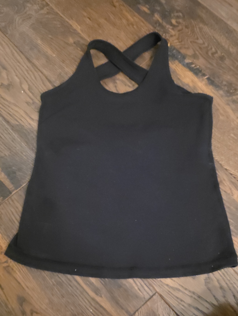 Lululemon Black Cross-Back Women’s Tank Top